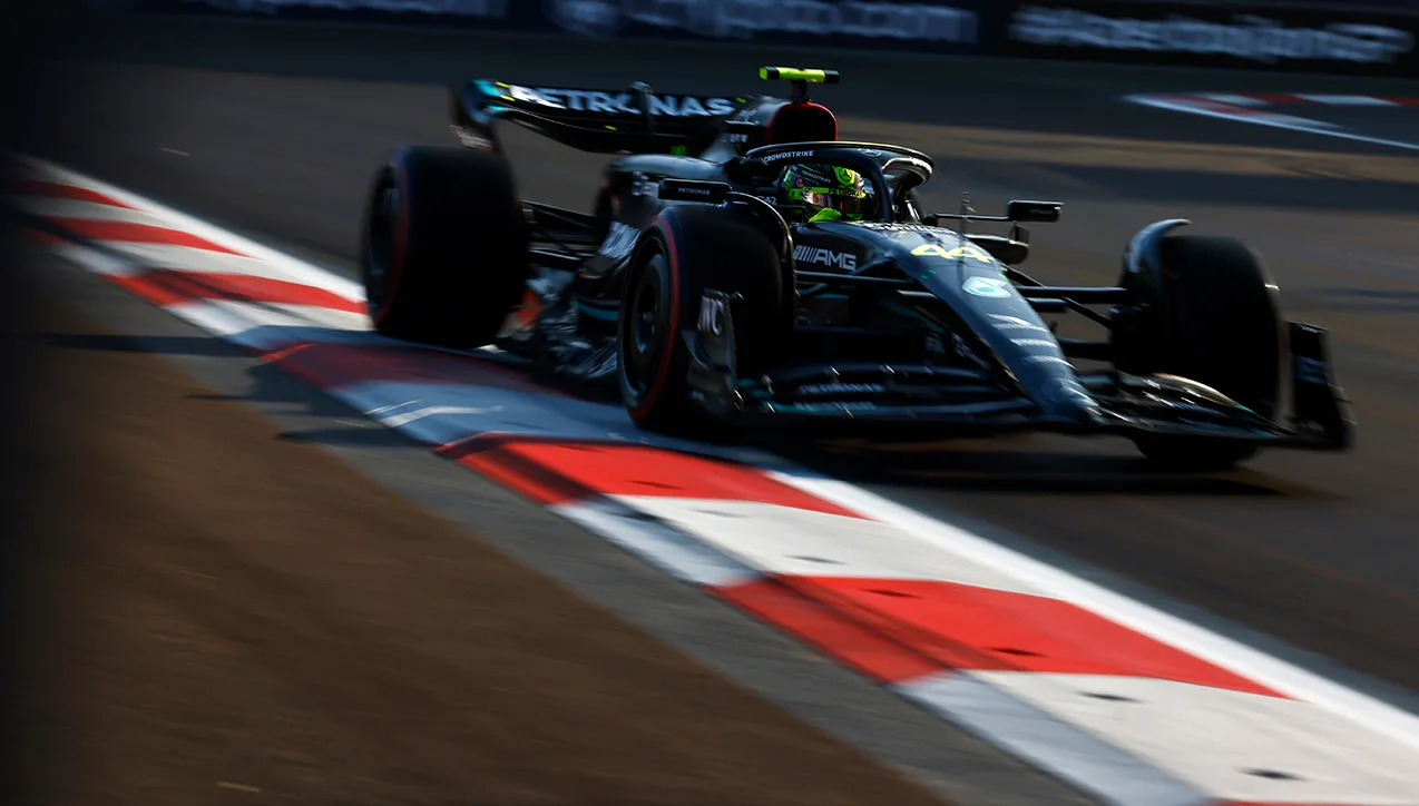 Lewis Hamilton Mercedes-AMG F1 Baku Qualifying