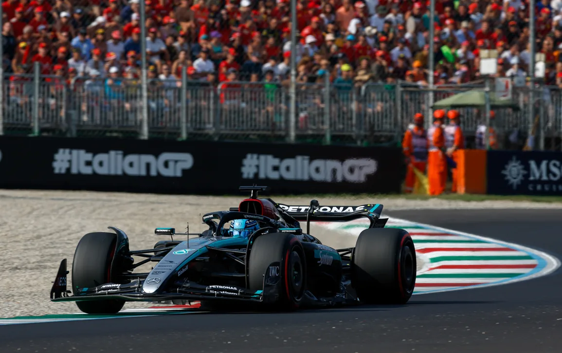 Italian Grand Prix 2025 - Mercedes-AMG PETRONAS F1 Team, image size:1155x725