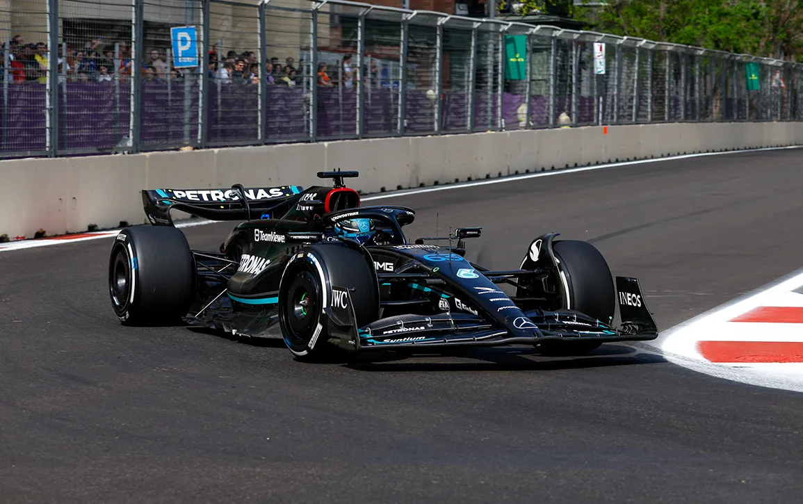 George Russell Mercedes-AMG F1 Baku 2023