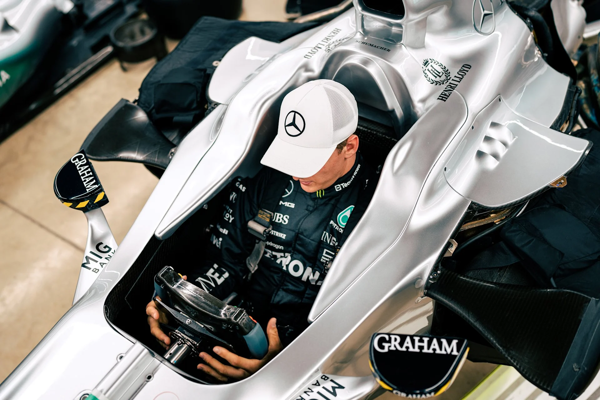 Mick Schumacher W02 Seat Fit Goodwood 4