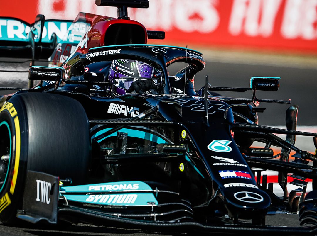 Front Row Lock Out for Mercedes in Budapest Lewis P1 Valtteri P2