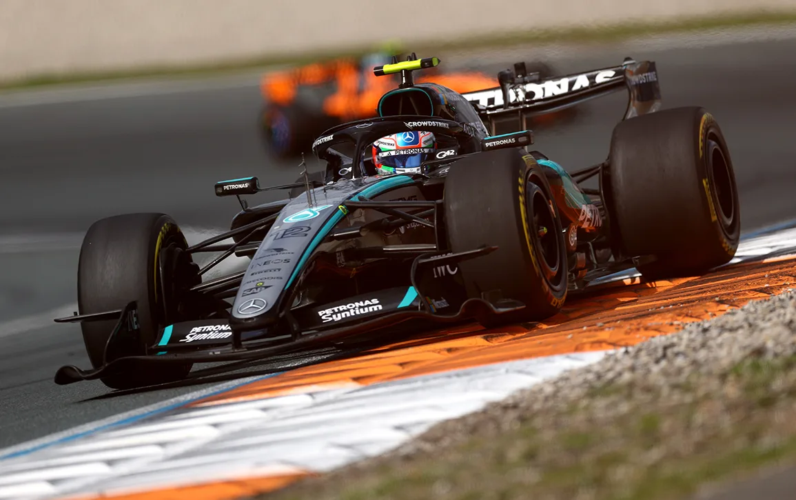 2026 Dutch Grand Prix Race Report: Double Podium in Dramatic Final Dutch  Grand Prix - Mercedes-AMG PETRONAS F1 Team