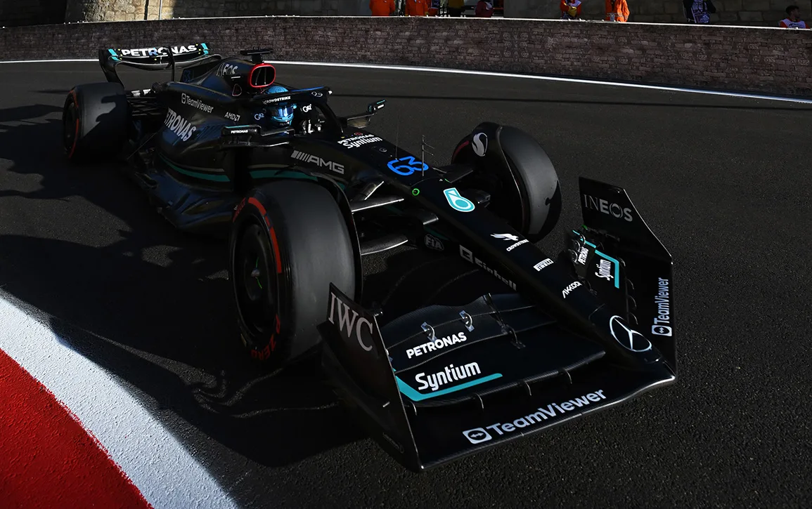 George Russell Mercedes-AMG F1 Baku Qualifying