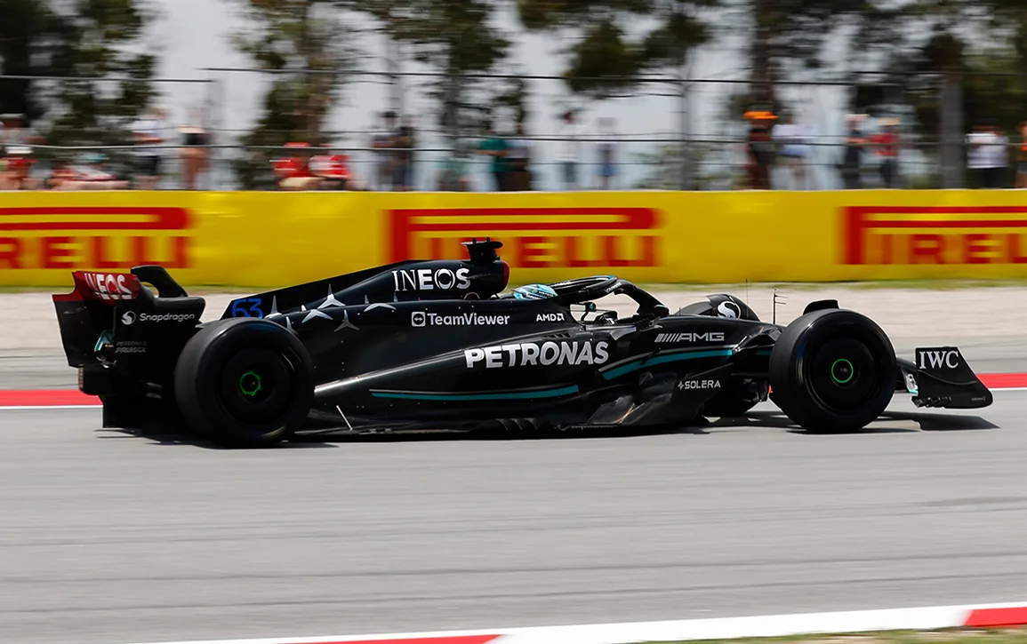 MERCEDES AMG W09 BOTTAS N°77 2EME GP DE CHINE 2018 SPARK 1/43