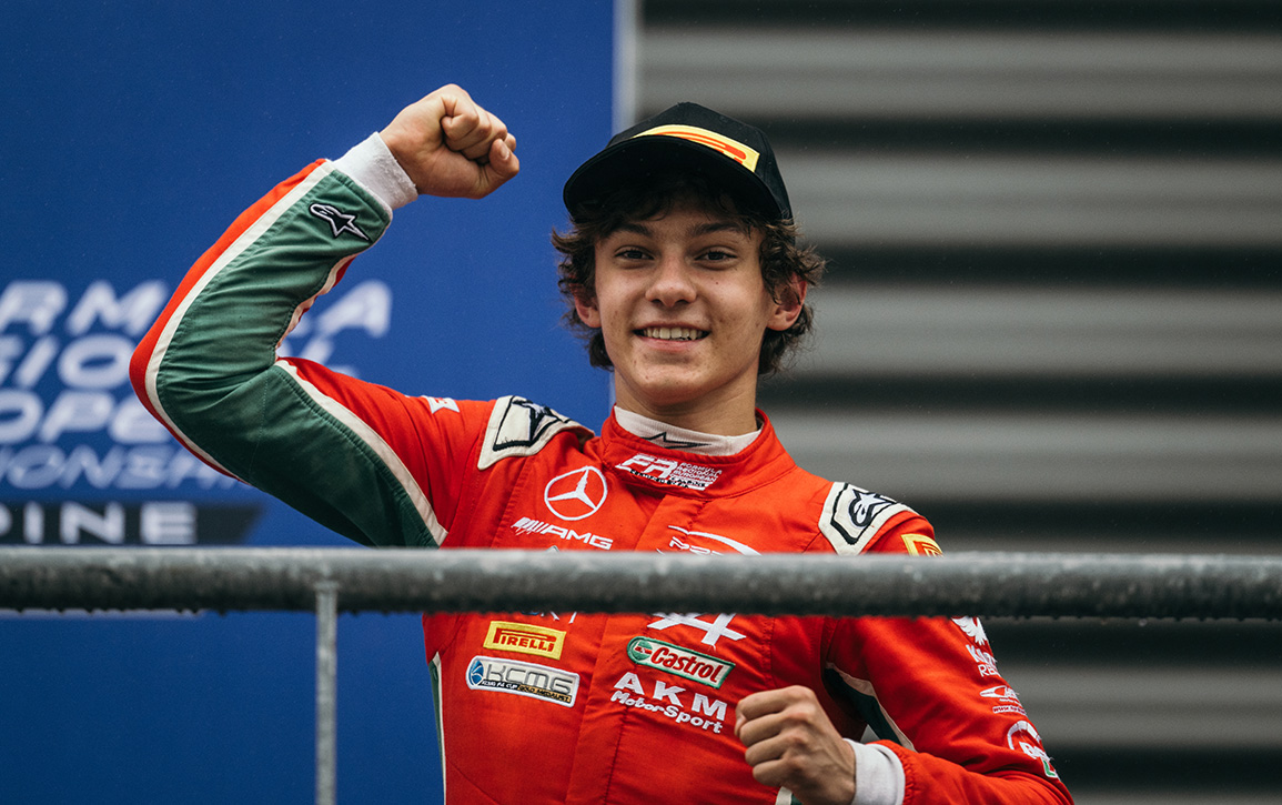 Andrea Kimi Antonelli Moves Up to Formula 2 for 2024 - Mercedes-AMG  PETRONAS F1 Team