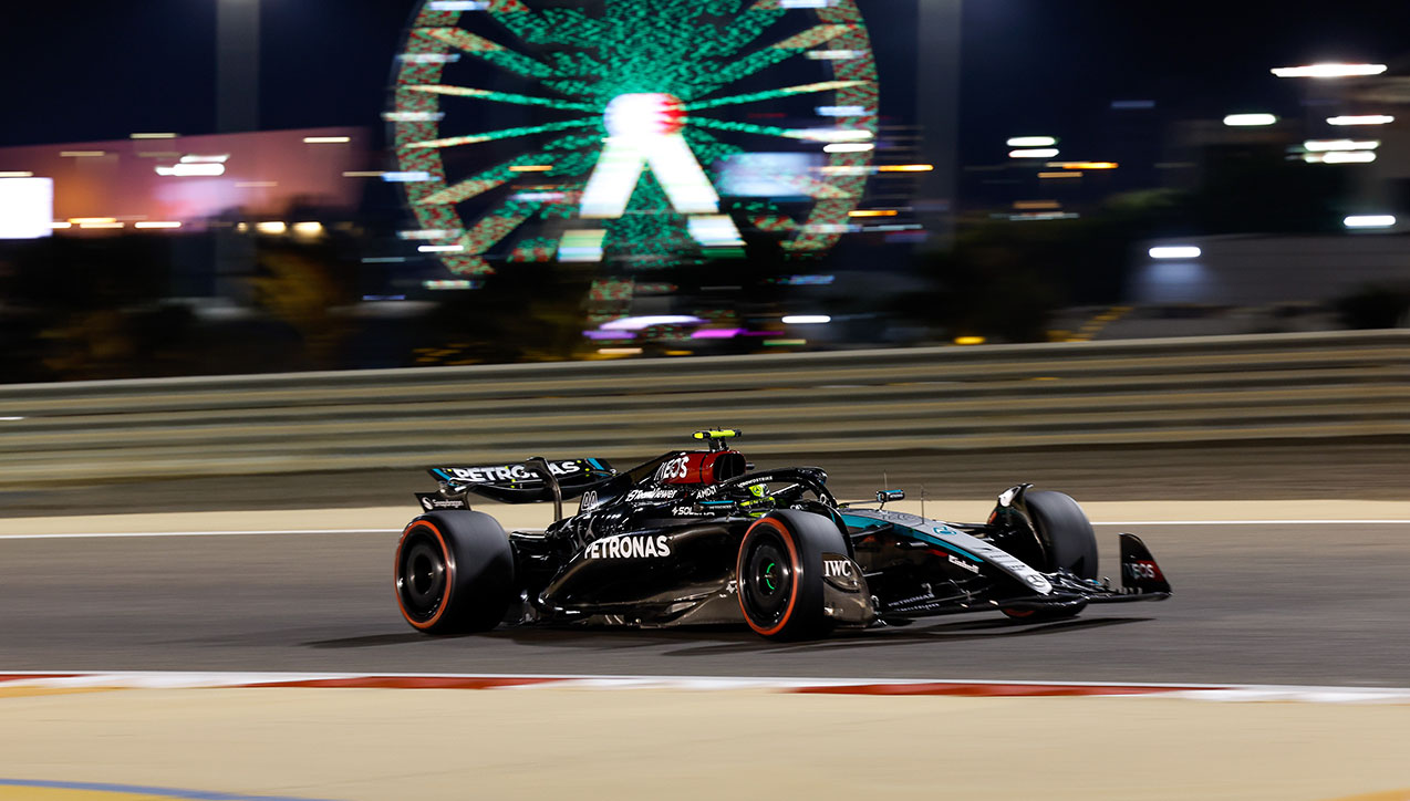 Bahrain GP: First Practice Session of the Season - Mercedes
