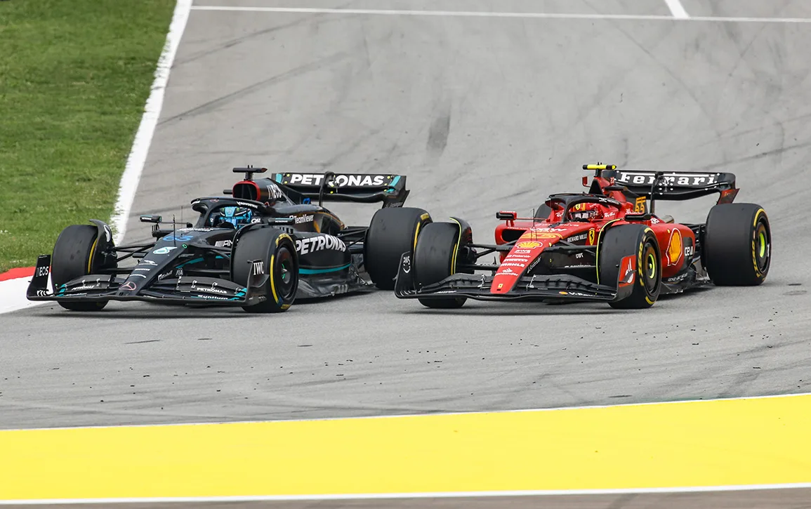 George Russell Mercedes-AMG F1 Spanish GP 2023