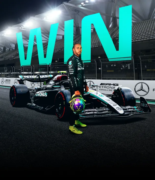 WIN: Chance To Have Your Name on Lewis' Car for Abu Dhabi