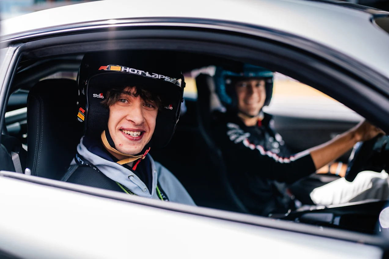 George Russell Hot Laps