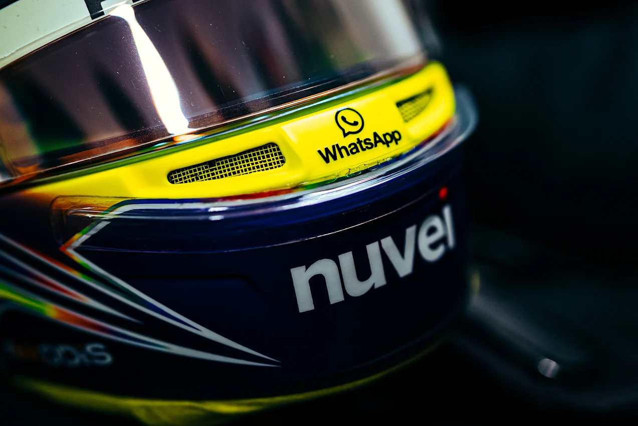 WhatsApp Helmet Branding