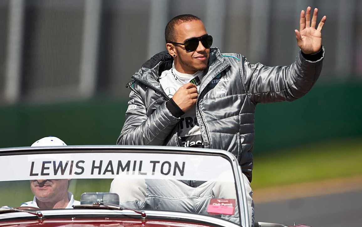 Lewis Hamilton Mercedes-AMG Melbourne 2013