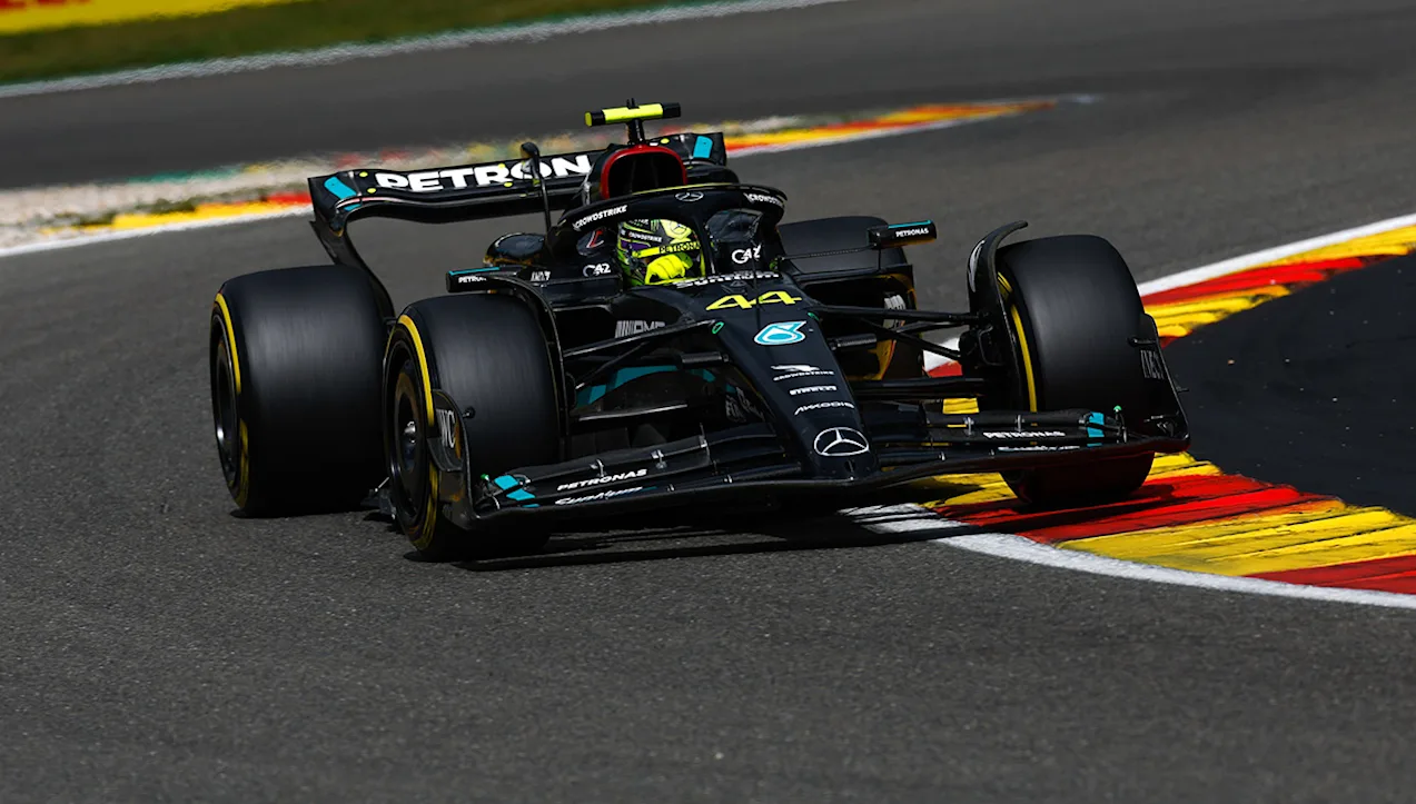 00 Lewis Hamilton Mercedes-AMG F1 Spa 2023-top