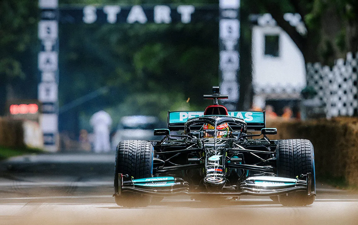 George Russell, Mercedes-AMG F1, Goodwood Festival of Speed, W12