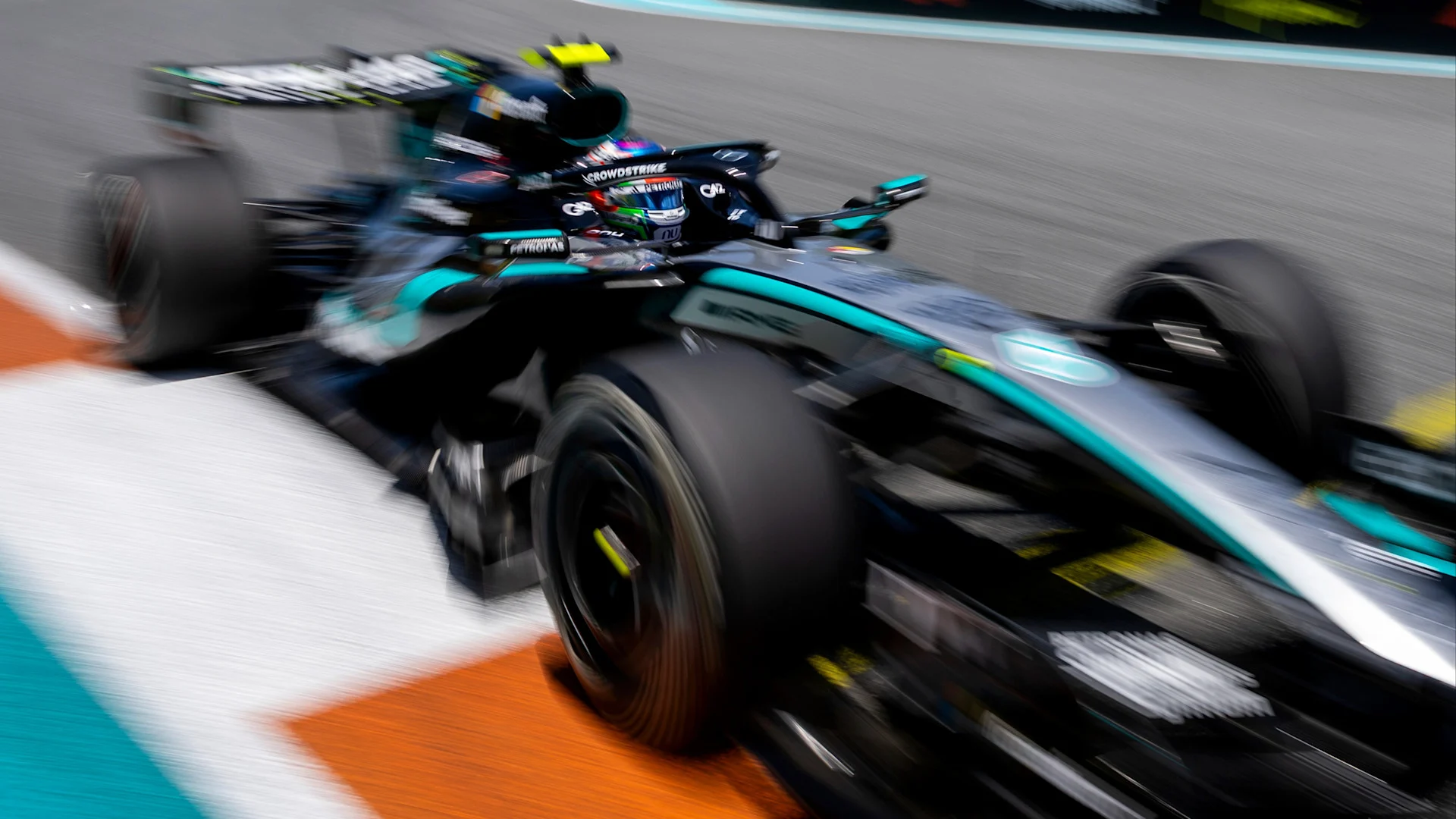 M593845 F1 Grand Prix of Miami Practice Sprint Qualifying