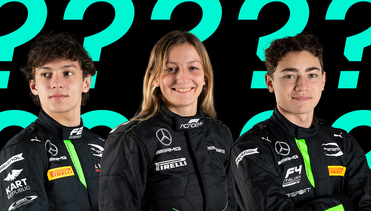 Quickfire Quiz With Our Junior Drivers, Kimi Antonelli, Doriane Pin And ...