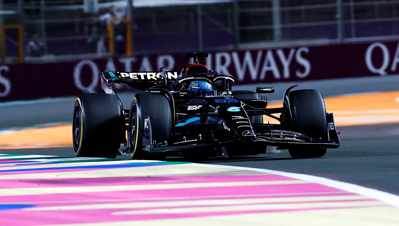 Saudi-Arabian-GP-Friday-Practice-George-Russell