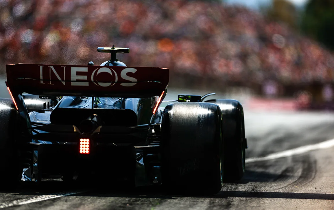 George Russell Mercedes AMG F1 Barcelona