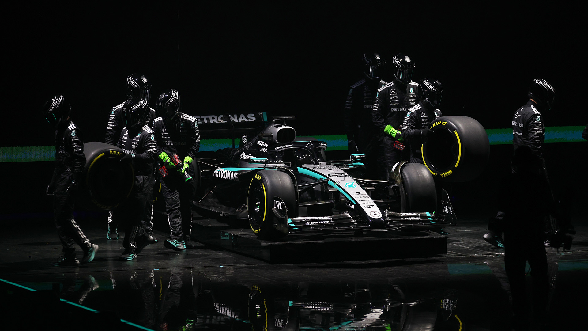 Mercedes F1 Car Colors