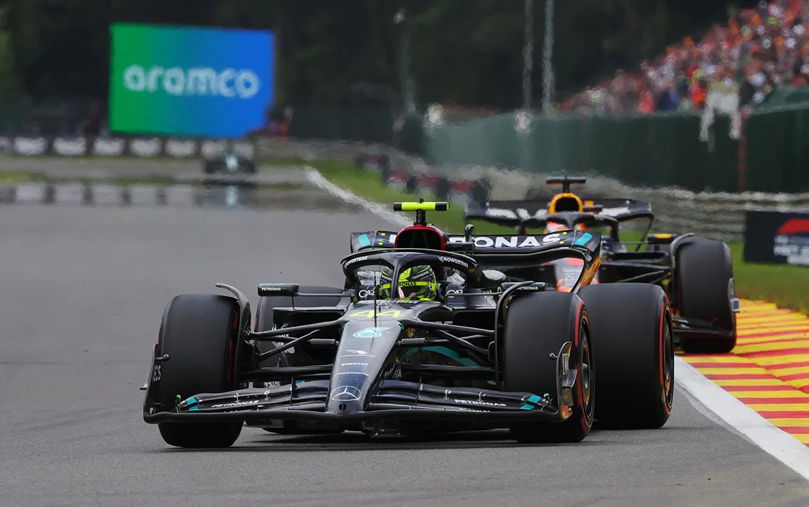 Lewis Hamilton Mercedes-AMG F1 Spa 2023