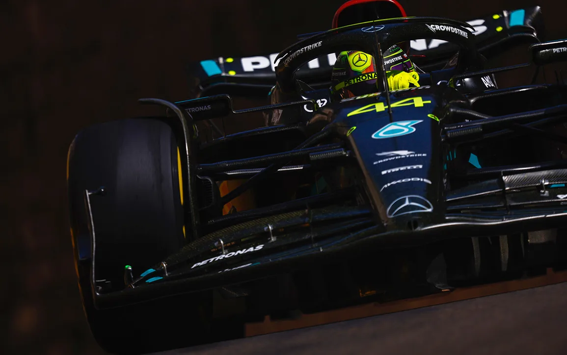 Lewis Hamilton Mercedes-AMG F1 Baku Qualifying