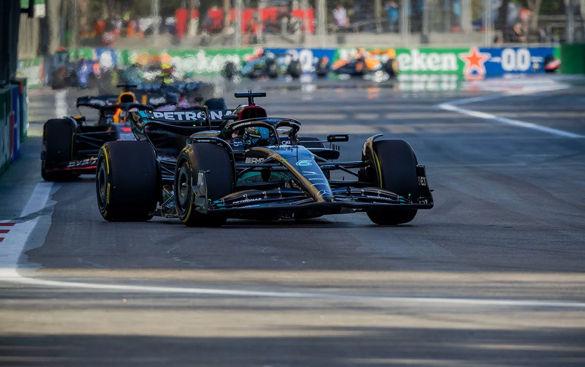 George Russell Mercedes-AMG F1 Baku 2023