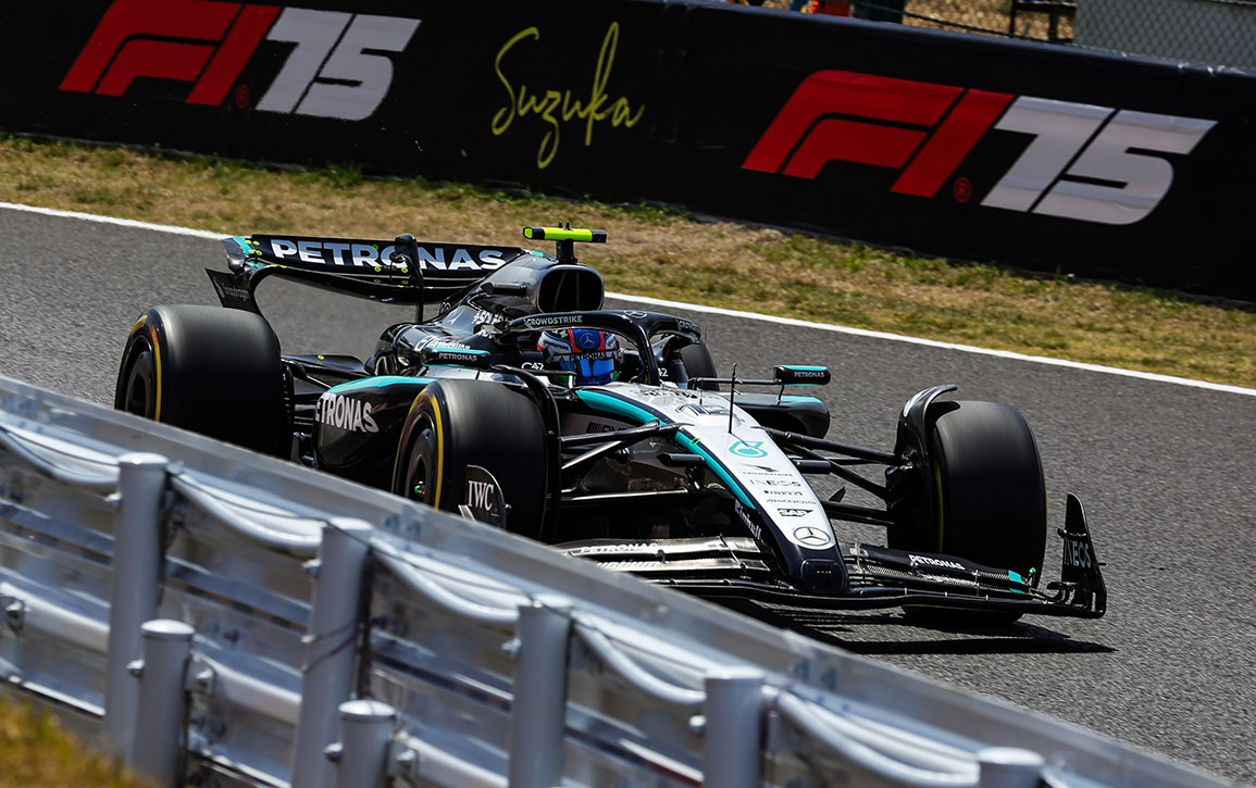 Race Report: Solid Points for Mercedes-AMG F1 in Suzuka - Mercedes
