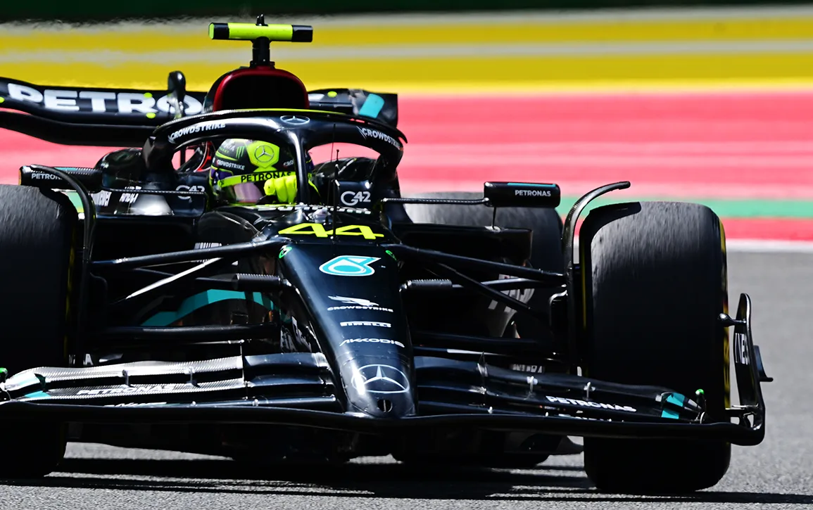 Lewis Hamilton Mercedes-AMG F1 Spa 2023