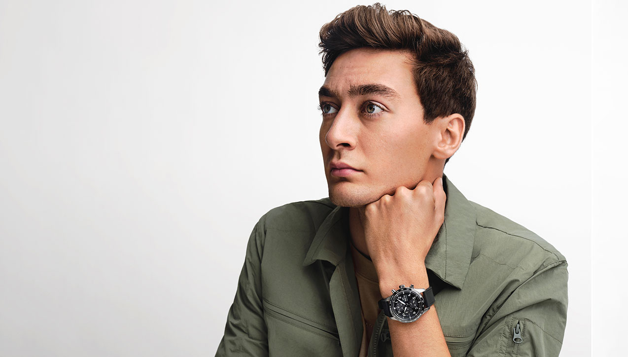 George Russell 直筆サイン入りグローブ IWC ノベルティ F-1