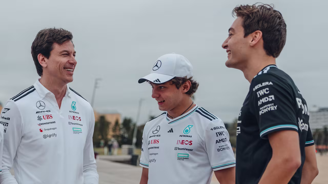 Mercedes-AMG F1 Drive to Survive Season 8 Preview – Russonelli Year One and Toto Wolff in the Gym