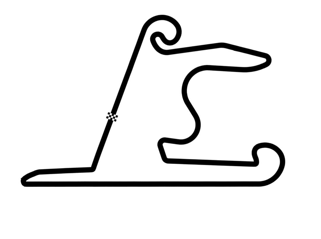 Chinese Grand Prix track map.