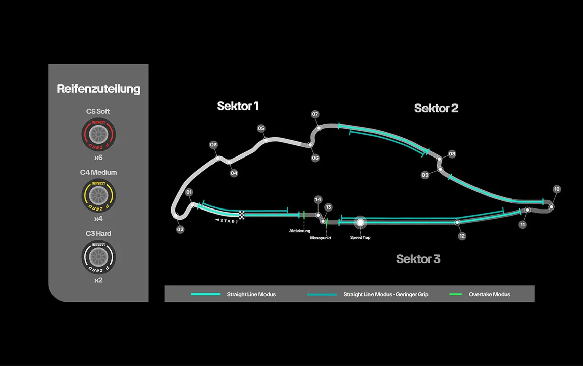 M597884 2026 Canadian Grand Prix Track Map