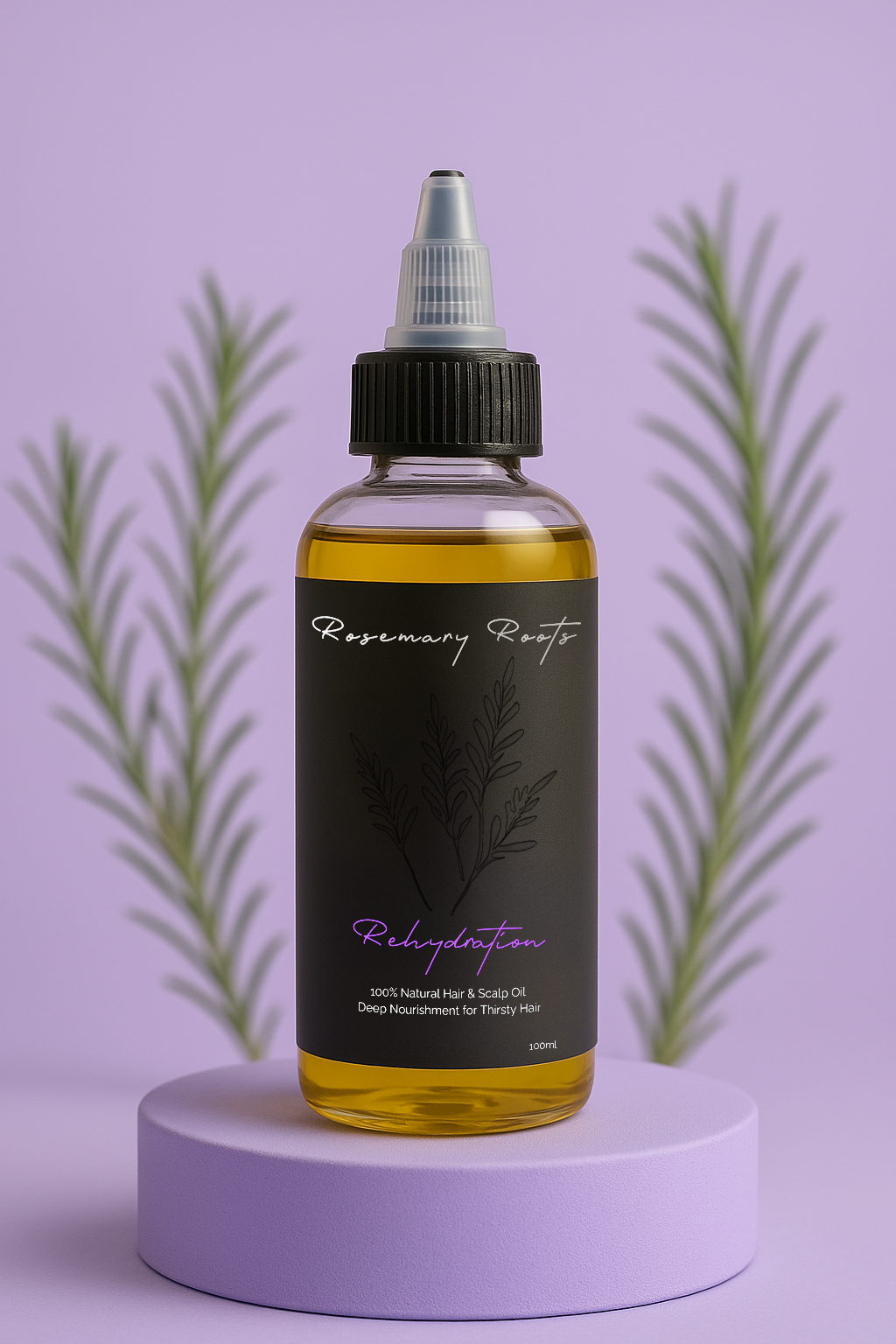 Rosemary Roots Rehydration Blend Front