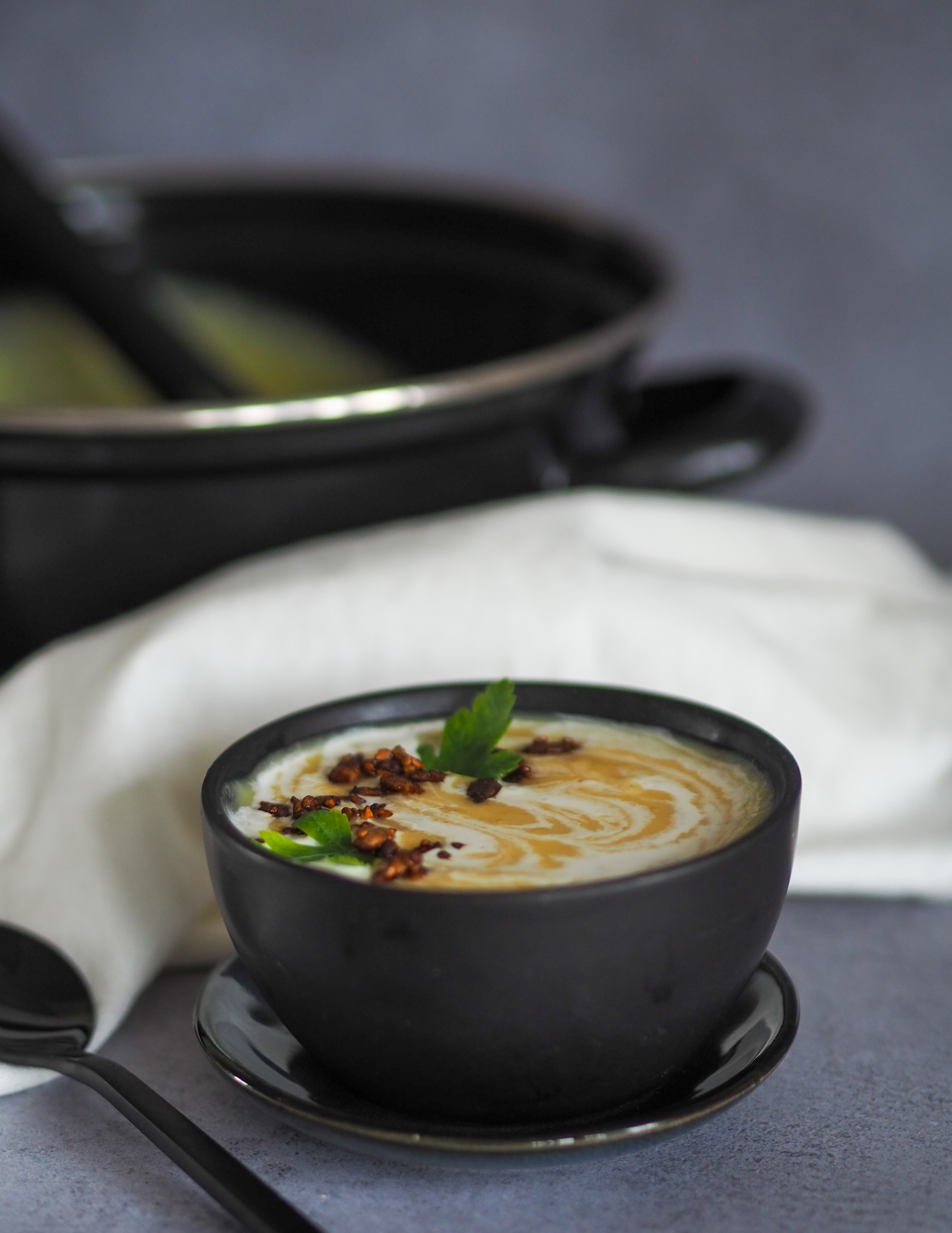 Pompoen pastinaak soep - Featured