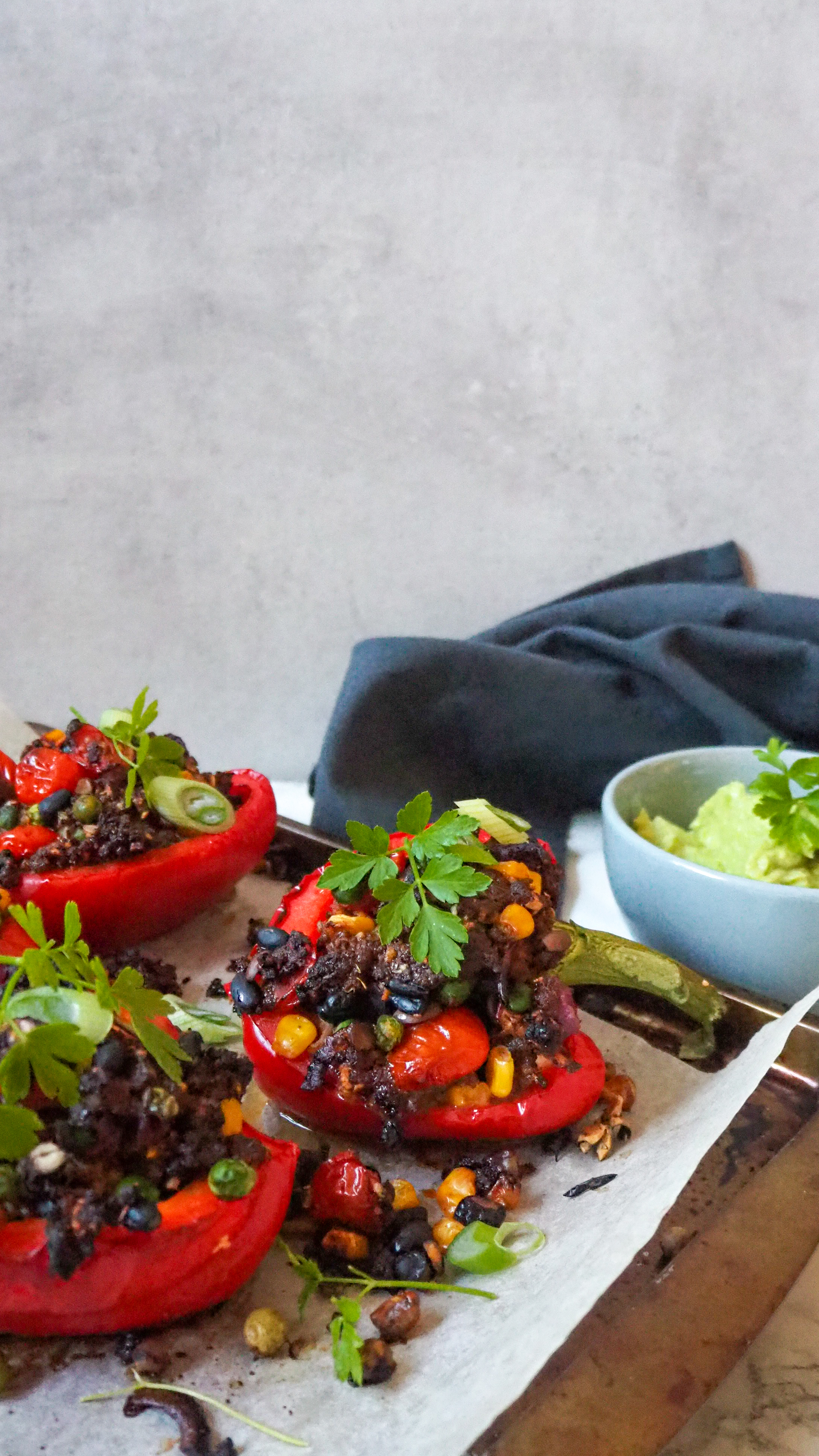 Gevulde paprika uit de oven - Featured