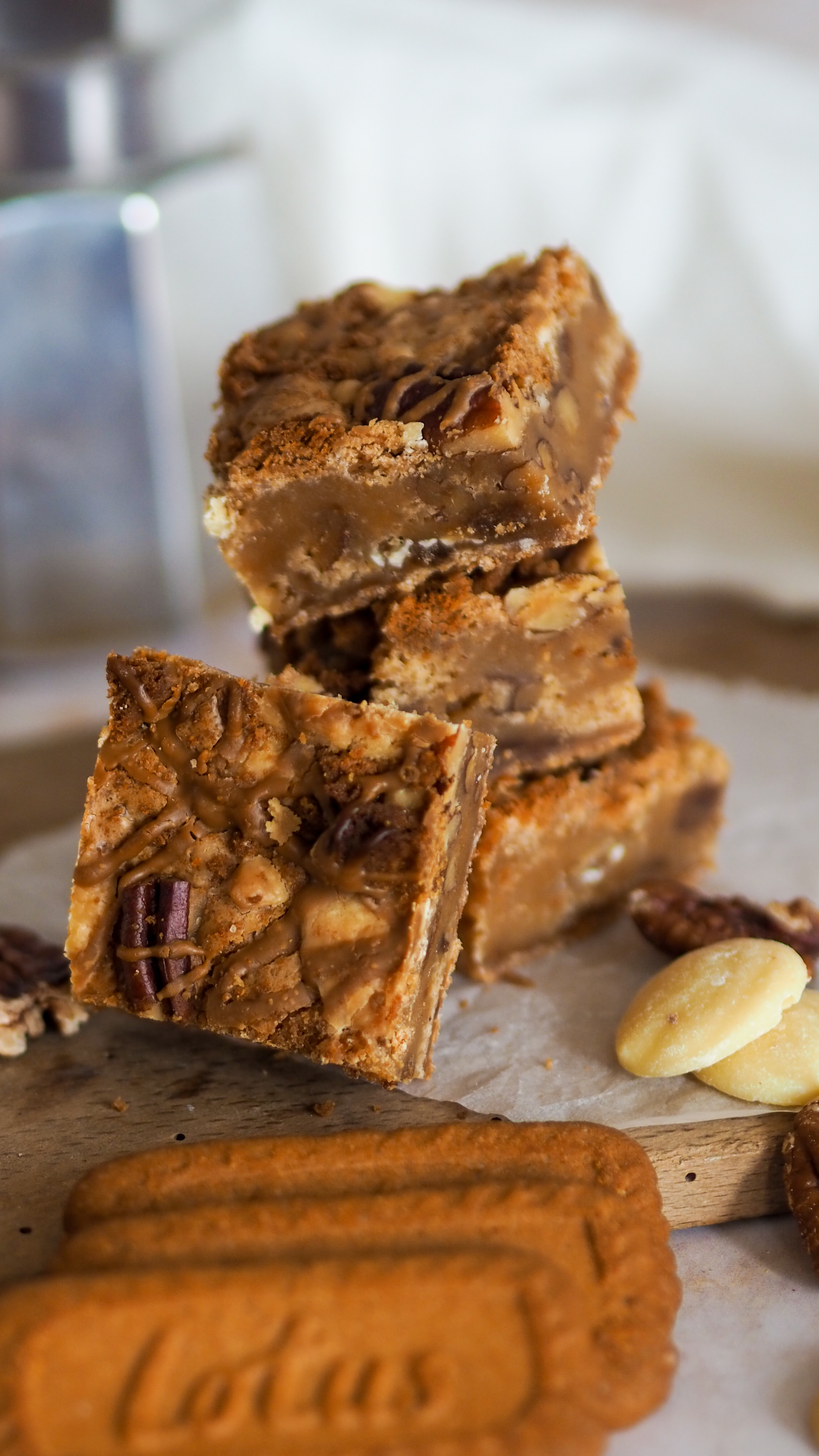 Vegan blondies - Featured