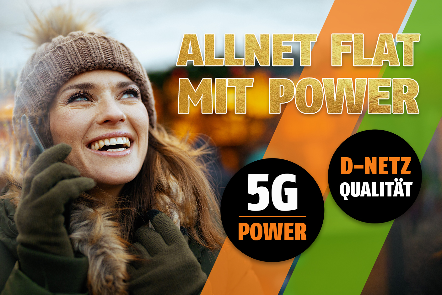 Allnet Flat mit 5G Power und D-Netz Qualität