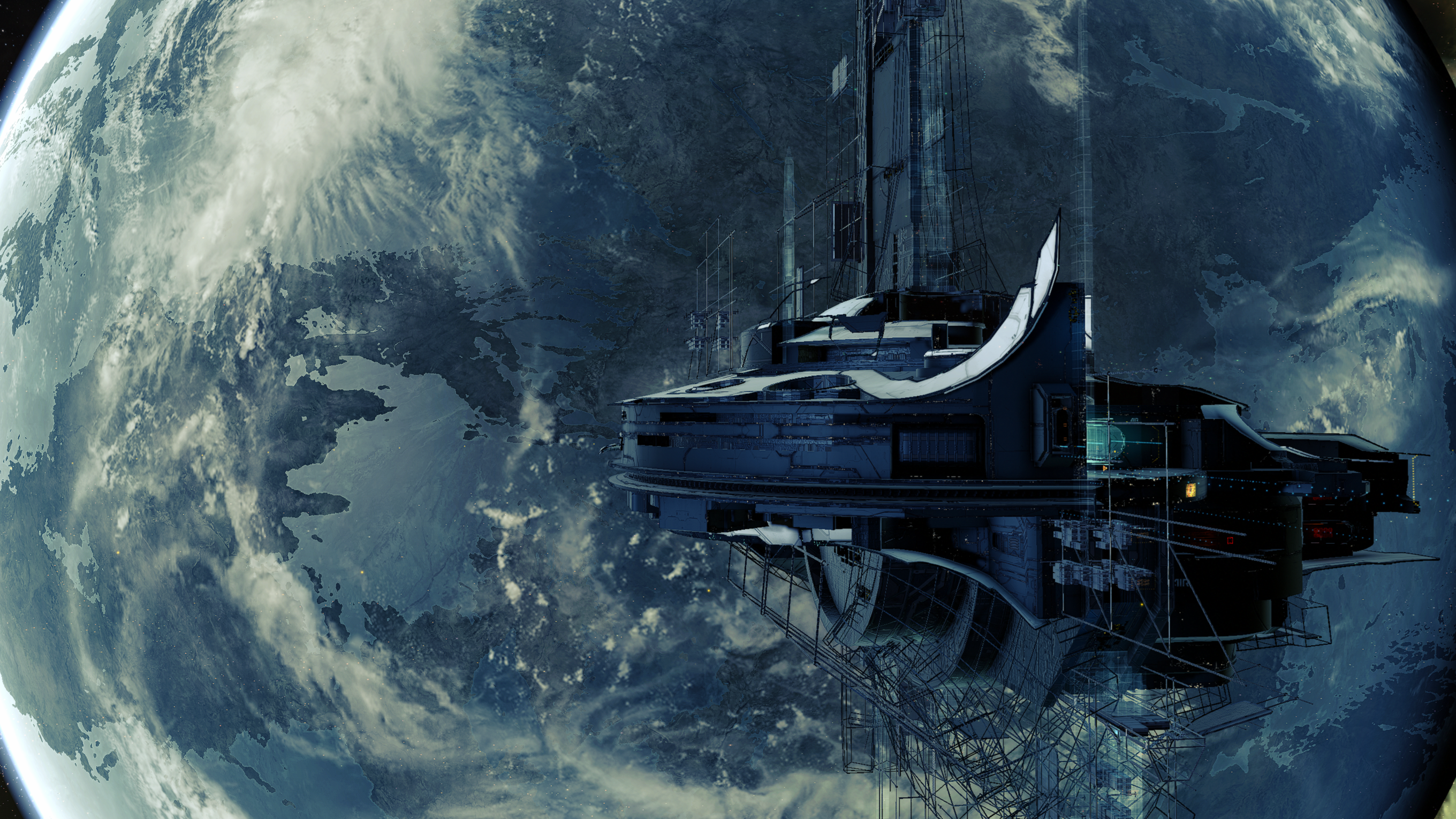 AIR station under construction