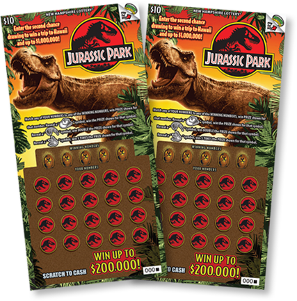 Jurassic Park Scratch Tickets