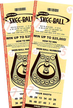 Skee Ball Fast Play Tickets