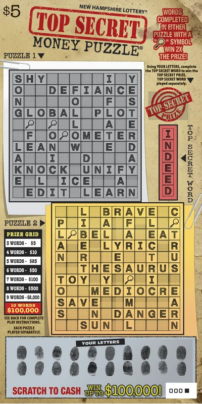 Top Secret Money Puzzle