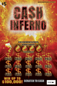 1636 Cash Inferno New Hampshire Lottery