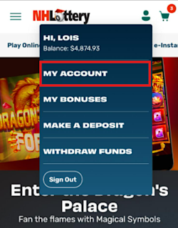 Mobile account select