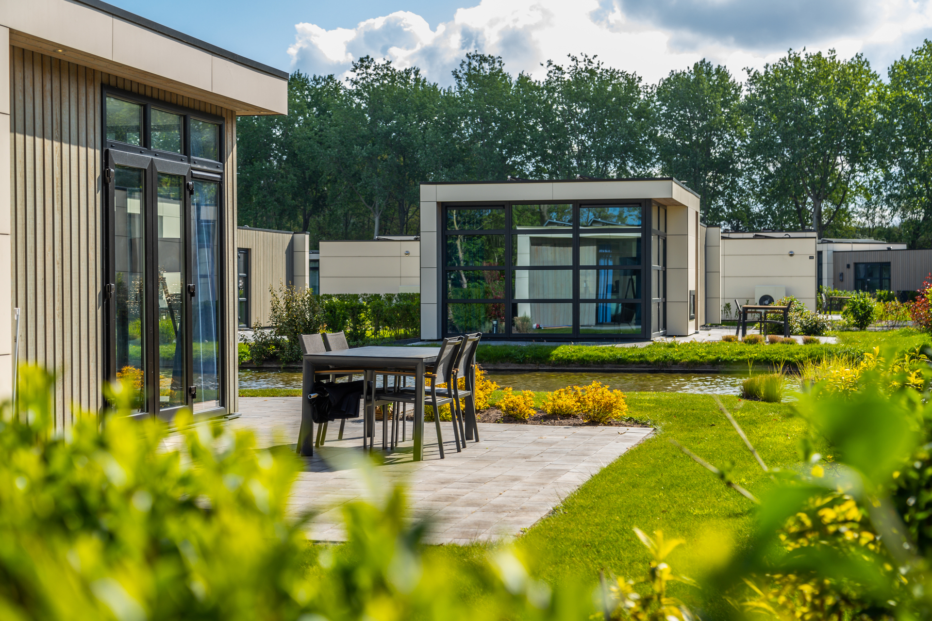 Vakantiepark EuroParcs Buitenhuizen Terras Vakantiewoning