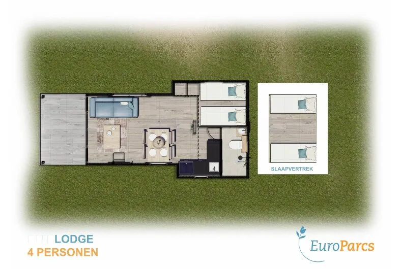 floorplan lodge 4 - markemeer