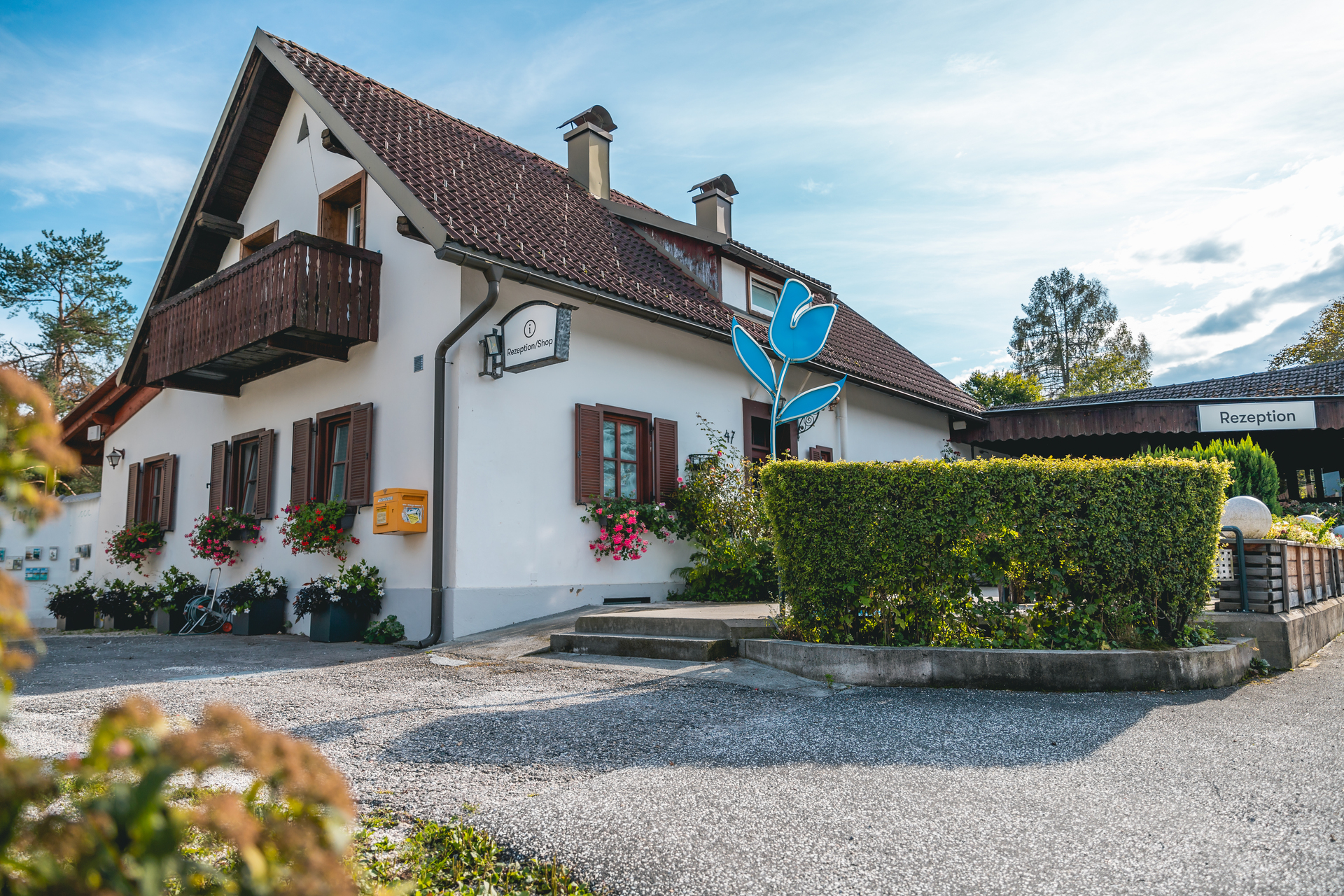 EuroParcs Wörthersee Receptie Hoofdgebouw 