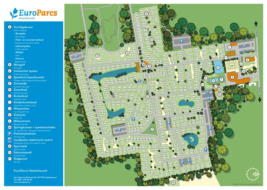 Kaatsheuvel - Parkplattegrond