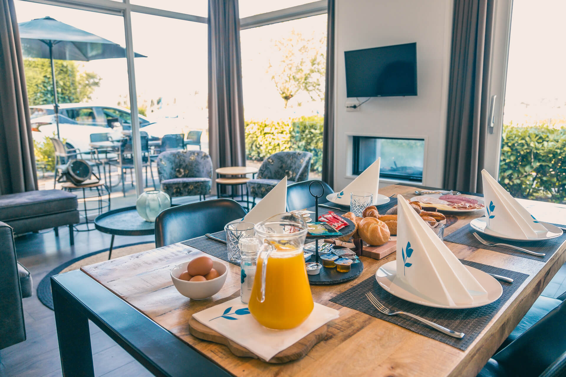 EuroParcs De Biesbosch breakfast