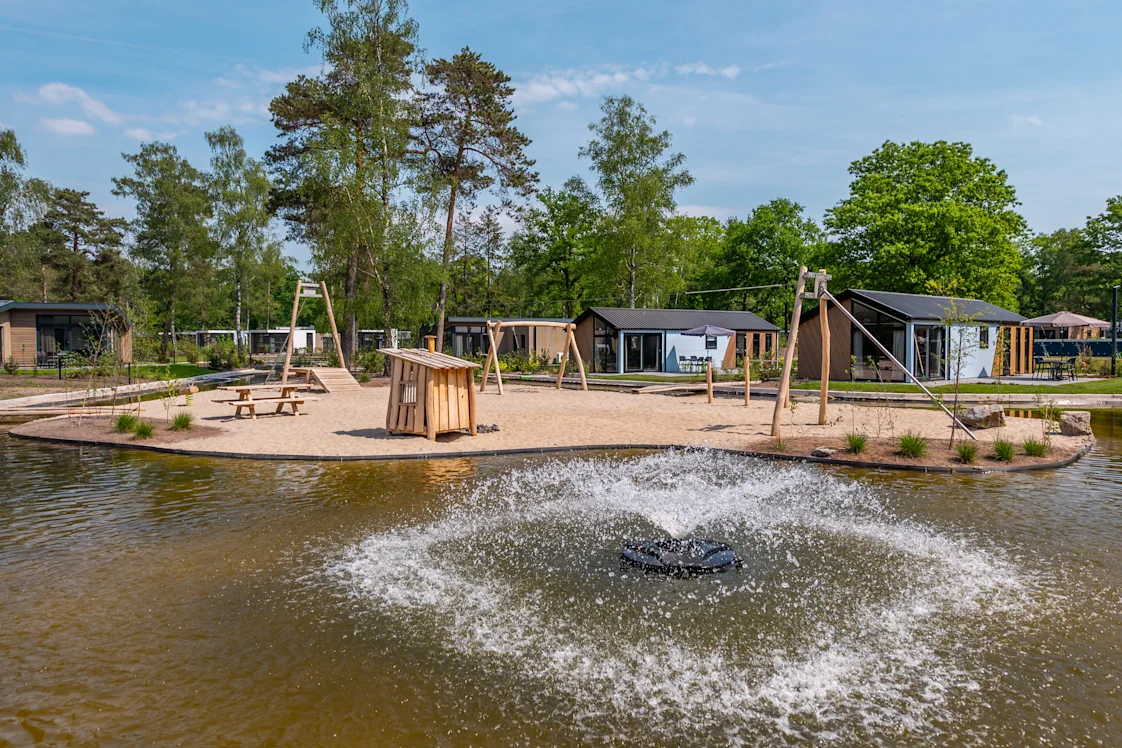 EuroParcs De Hoge Veluwe playground at the water