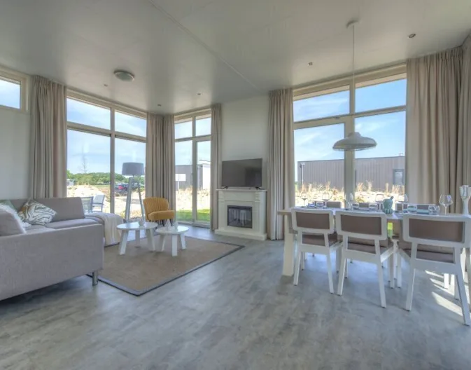 EuroParcs Poort Van Zeeland - Pavilion Delice - Living Room