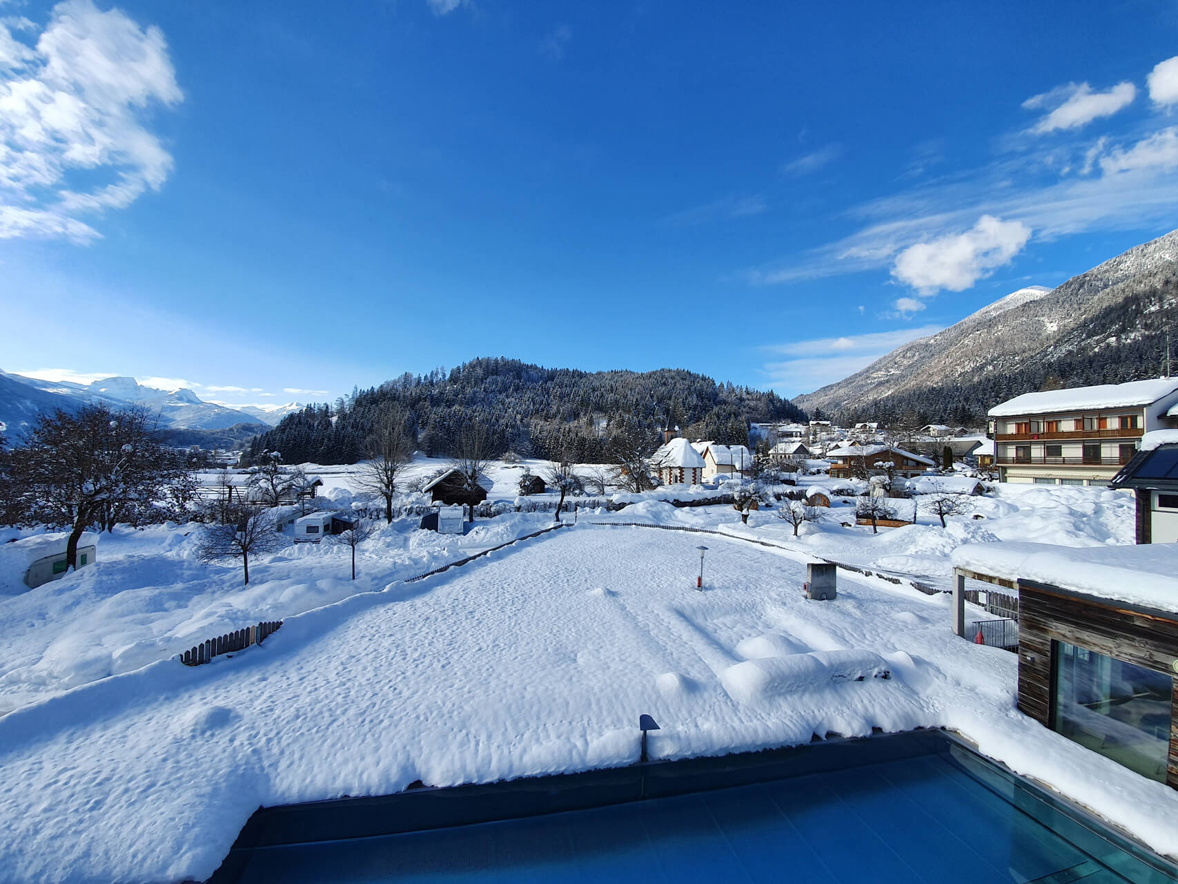 EuroParcs Hermagor Nassfeld winter view 14